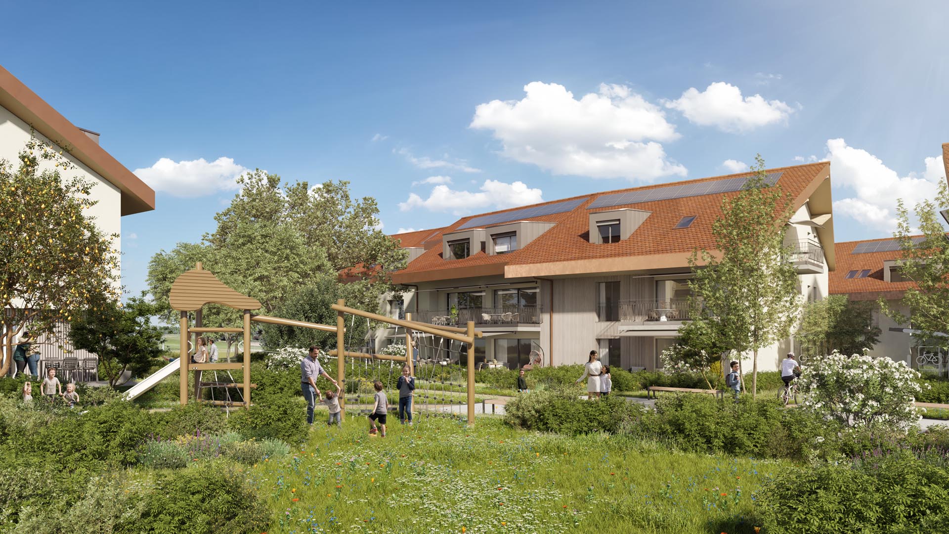 Photographie du projet Lavigny, réalisée par DNK – De Necker Kipling & Cie SA, développeurs immobiliers et promoteurs immobiliers en Suisse