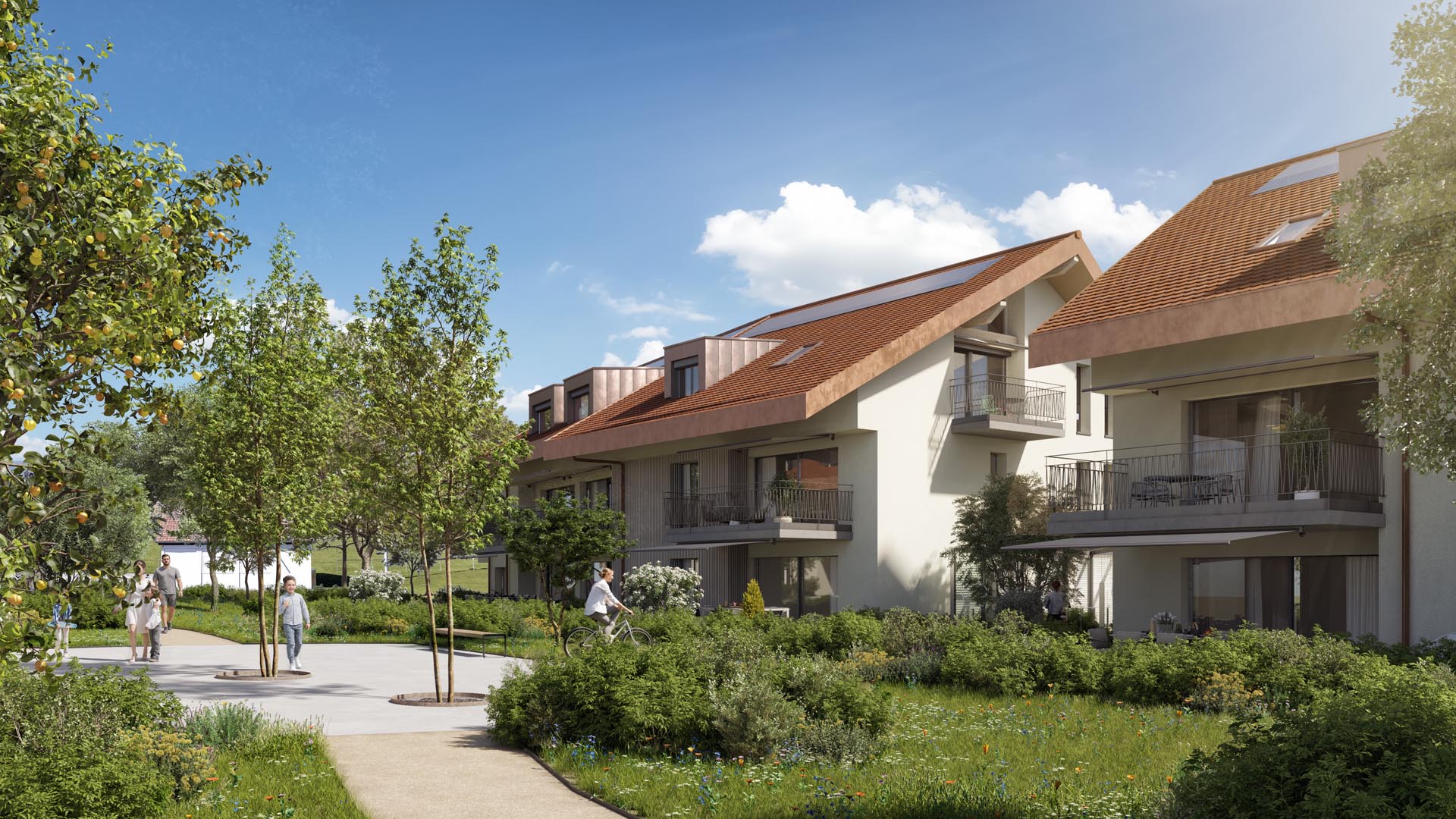 Photographie du projet Lavigny, réalisée par DNK – De Necker Kipling & Cie SA, développeurs immobiliers et promoteurs immobiliers en Suisse