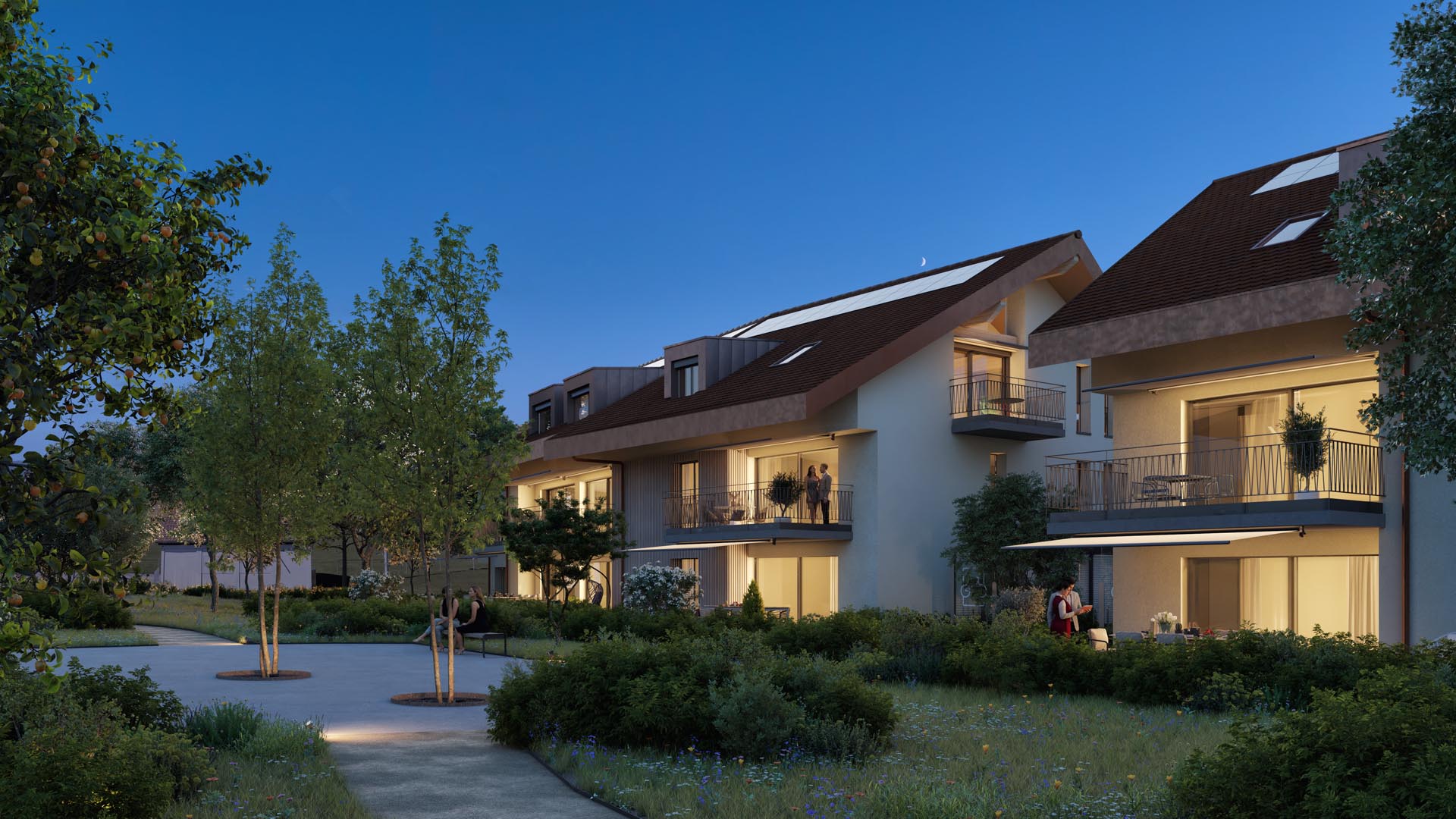 Photographie du projet Lavigny, réalisée par DNK – De Necker Kipling & Cie SA, développeurs immobiliers et promoteurs immobiliers en Suisse