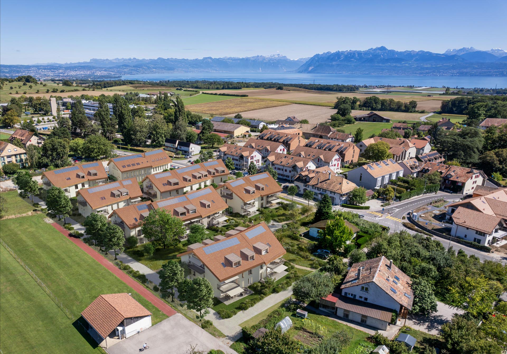 Photographie du projet Lavigny, réalisée par DNK – De Necker Kipling & Cie SA, développeurs immobiliers et promoteurs immobiliers en Suisse