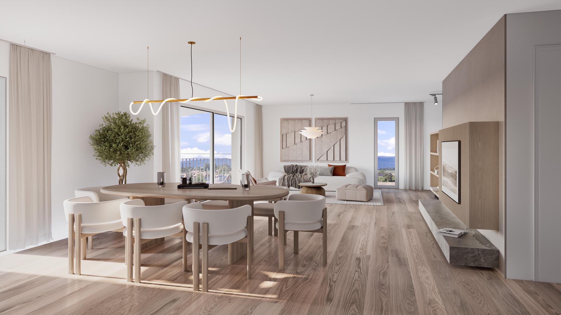 Photographie du projet Lavigny, réalisée par DNK – De Necker Kipling & Cie SA, développeurs immobiliers et promoteurs immobiliers en Suisse